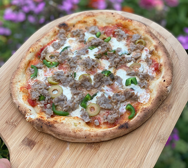 Fennel Sausage Pizza