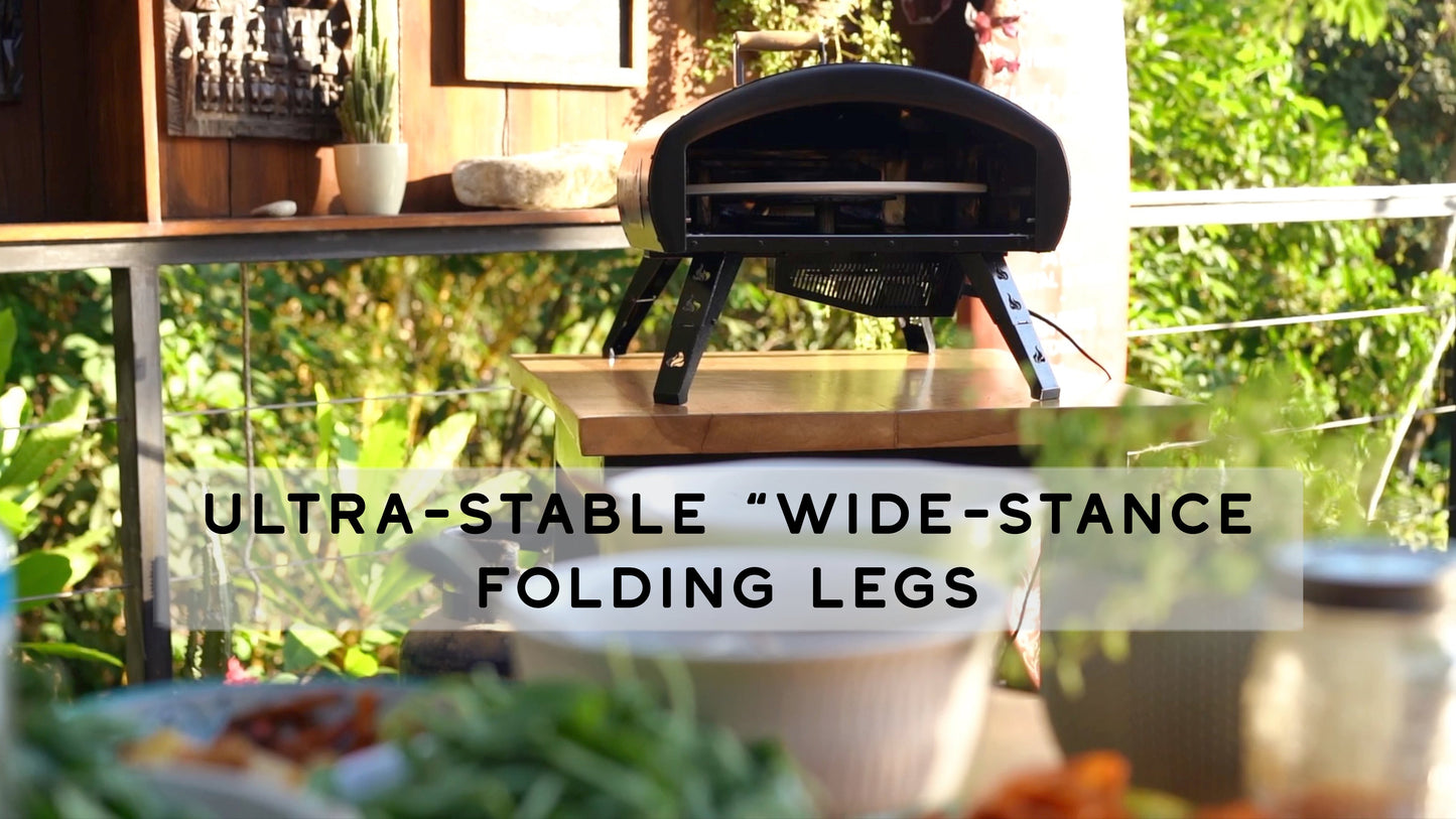 PRE-ORDER TODAY AND SAVE £150! Bertello SimulFIRE 16" Rotating Outdoor Pizza Oven (Shipping est. July 2025) Offer ends June 1st